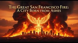 The Great San Francisco Fire: A City Born from Ashes | USA Sleeping HIstory USA Boring Story