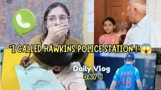 🔥Day 4/365 : I Called Hawkins Police Station !? 😂 Stranger Things Paglu 