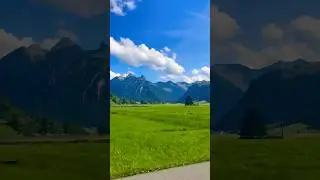 Car window view🇨🇭😍 #switzerland #scenicdrive #alpinebeauty #mountains