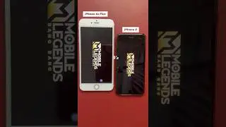 iPhone 6s Plus vs iPhone 8 - Mobile Legends