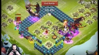 JT's Free 2 Play HBM T With Double Evolved AnubiS Castle Clash