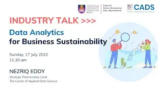 Data Analytics for Business Sustainability
