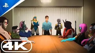 Mecha Man Gives Z-Team Tough Love Scene | Dispatch (4K)