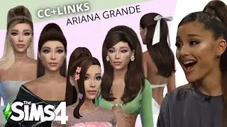 Ariana Grande Sims 4 Lookbook +CC links (2023)