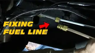 Compression Fitting on Rusty or Broken Fuel Line