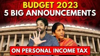 Income Tax Budget 2023 Highlights | New Income Slabs, Rates | 5 Income Tax Changes In Budget 2023