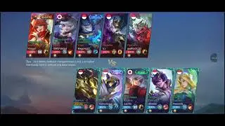 URANUS,HELCURT,BEATRIX,DYRROTH,AURORA VS LAYLA,NANA,VALIR,OBSIDIA,DYRROTH KITA KALAH 