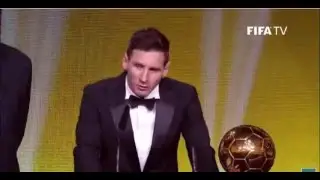 Messi Fifa Ballon D'or 2016 Speech