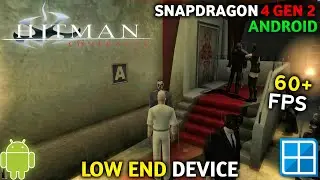 Hitman: Contracts On Android | Winlator 10.1 (HotFix) | Vortek | Gameplay Test + Settings