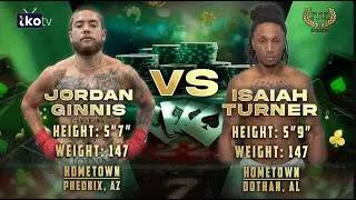 Jordan Ginnis vs Isaiah Jamal Turner, Fight Night at Fitz, FULL FIGHT