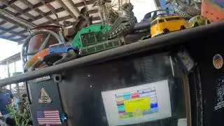 DARK SKIES INCOMING #metal #recycling #recycle #scrap #copper #shear 