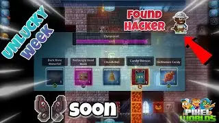 COLLECTING CARDS FROM BLACKTOWER LMAO | Pixel Worlds Halloween