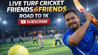 🏏 Turf Cricket Live Match | High Intensity Box Cricket | Live Streaming #live #cricket