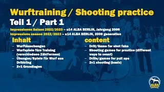 Wurftraining - Shooting practice | Part 1/2