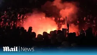 Chaos flares on Istanbul streets as protesters and riot cops clash