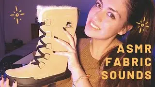 ASMR UNBOXING SOREL WINTER BOOTS ( fabric sound )