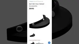 Motorhelmets New Arrivals Bell 520 Visor and Rogue Muzzle Motorcycle Helmet Accessories #ytshorts