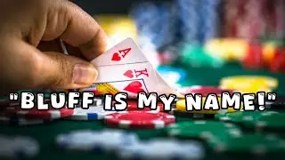 &spades;️ &ldquo;Bluff Is My Name!&rdquo; &mdash; &laquo;Блеф &mdash; моё имя!&raquo;#poker #bluff #texasholdem #покер #блеф #техасскийхолдем