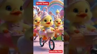 Duck is cycling 🐥#explore #shortsfeed #dudidudidam #duck #dudidudidamdam   #baby#babyduck #fy #cute