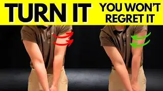 Start Your Left Arm Like This.. You Will Flush It!! (Golf Swing Cheat)