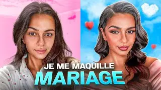 JE ME MAQUILLE POUR LE MARIAGE D'UNE COPINE 💒💗