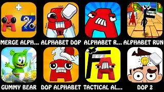 Merge Alphabet Lore,Alphabet DOP Lore,Alphabet Room Door,Alphabet Run,Gummy Bear,DOP Alphabet Lore