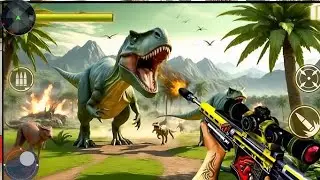 Hunting Giant Dinosaurs in Dinosaur Hunter 3D | Wild Safari Gameplay 2026