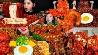 5X Speed Eating Challenge / Korean Food Challenge!
