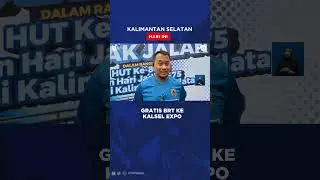 GRATIS BRT KEKALSEL EXPO #berita #tvrikalsel #khitvrikalsel