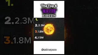 The Top 4 SOLAR SYSTEM Edits(the last one is insane!!)