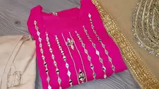 Pakistani Mirror work dress with Dubatta | Halia Collection Germany