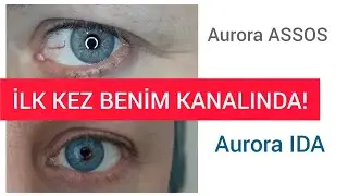 HYPNOSE LENS FX EYES LENS AURORA İDA VE AURORA ASSOS İLK KEZ BENİM KANALINDA! #fxeyeslens