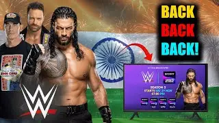 WWE Returns to Sony Sports Network 🤯| Big Update!