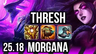THRESH & Ashe vs MORGANA & Varus (SUP) | KR Master | 25.18