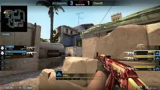 CS:GO POV Demo Cloud9 Ax1Le (26/15) vs G2 (de_mirage) @ IEM Road to Rio 2022 Europe RMR A
