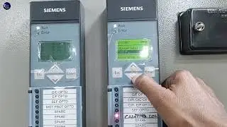 Siemens relay setting and programming, Modal no. 7SJ series.