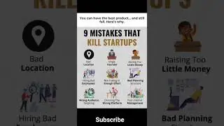 &ldquo;9 mistakes that kill start-up s