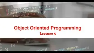 Object Oriented Programming | Destructor
