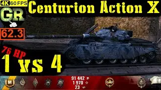 62_World of Tanks Centurion Action X WoT Replay - 6 Kills 6.2K DMG(Patch 1.4.0)
