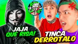 TINCA VS REY HACKER POR MI CUENTA DE FREE FIRE👿😱!