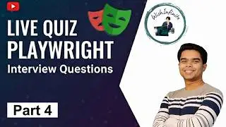 Playwright Live Quiz Part 4 | has Option & getBy Methods Explained Through Interview Questions -2025