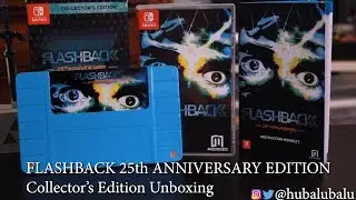 FLASHBACK 25th ANNIVERSARY USK Edition - Nintendo Switch Unboxing