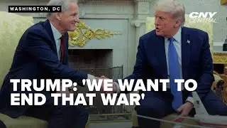 FULL: Trump discusses trade, war in Ukraine with Norway's PM