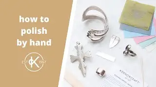 How To Polish Your Jewellery By Hand With Polishing Papers | Kernowcraft
