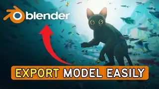 How to Export Model from Blender 2025?
