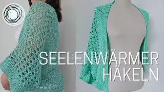 LEICHTER SCHULTERWÄRER | SOMMERSEELENWÄRMER | HÄKELN @BaryWoll & Friends