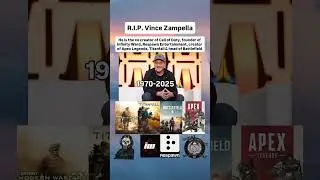 Sad day for the Gaming community. RIP Legend🫡.#callofduty #cod #codshorts #mw2 #battlefield #gaming