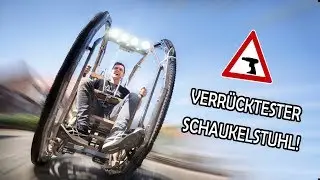 Wir MOTORISIEREN den LOOPING - SCHAUKELSTUHL! | Akkuschrauber als Antrieb!