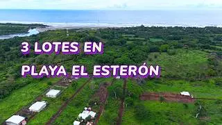 Se Venden 3 Lotes en Playa El Ester&oacute;n Intipuc&aacute; Beach, La Uni&oacute;n Sur $42.000 Tel +503 7299-8557