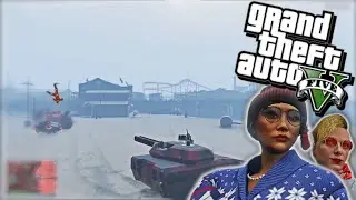 Смешные моменты из GTA 5 &ndash; Еще больше рождественского веселья и хаоса Ханджали.